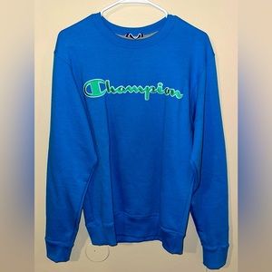 Blue Champions Crew Neck